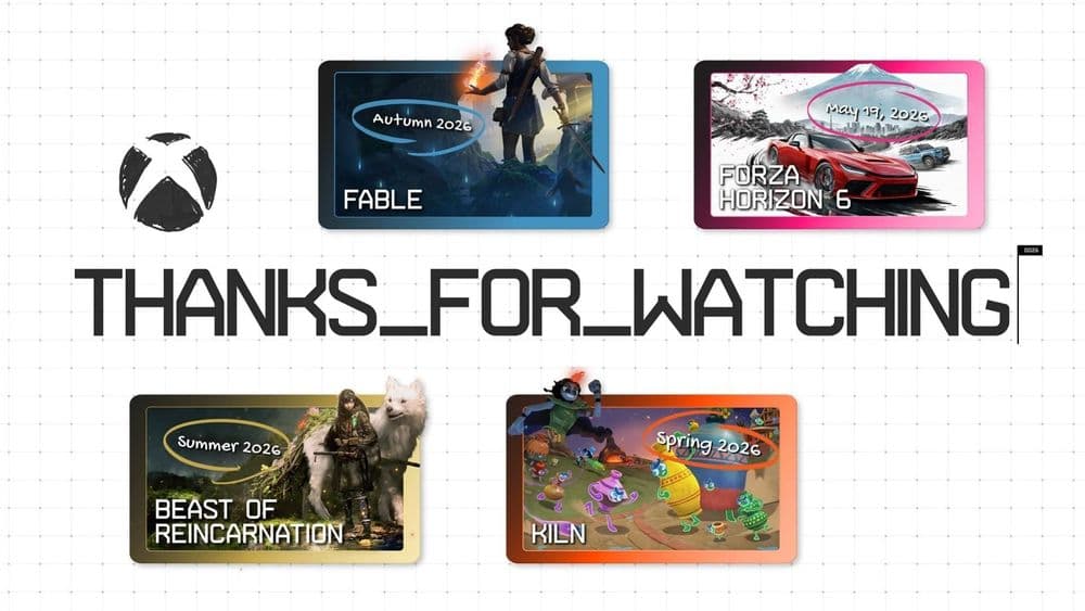 Xbox Developer_Direct 2026: o ano do Xbox começou com Fable, Forza Horizon 6 e… cerâmica na porrada